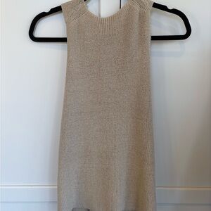 Commense NWT crochet style sleeveless shirt